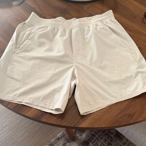 lululemon athletica Men's White Athletic Shorts